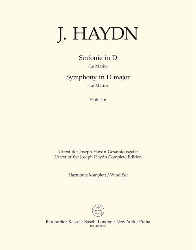 Symphony in D major No. 6